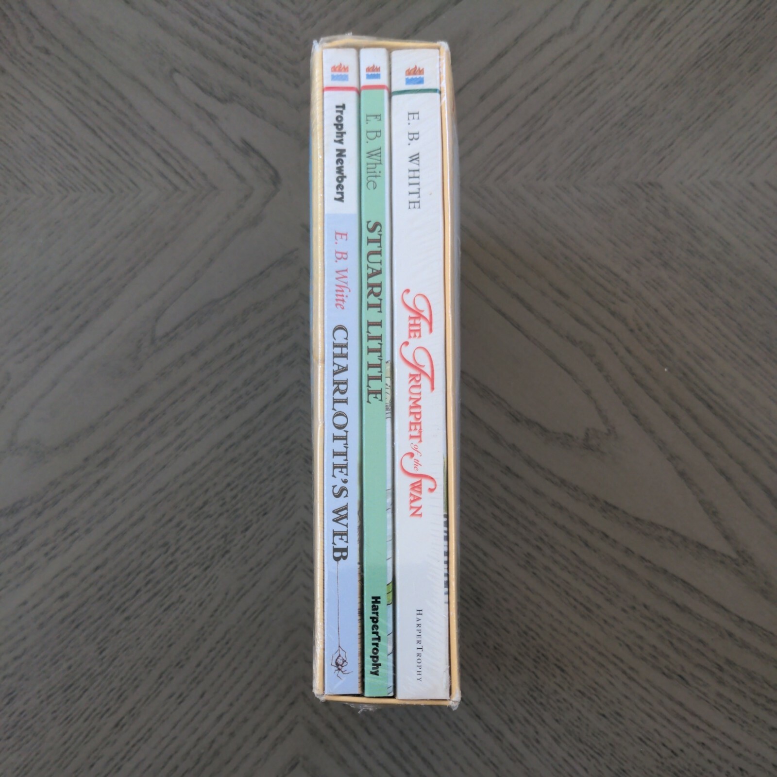 E. B. White Box Set : Charlotte’s Web, Stuart Little, the Trumpet of the Swan