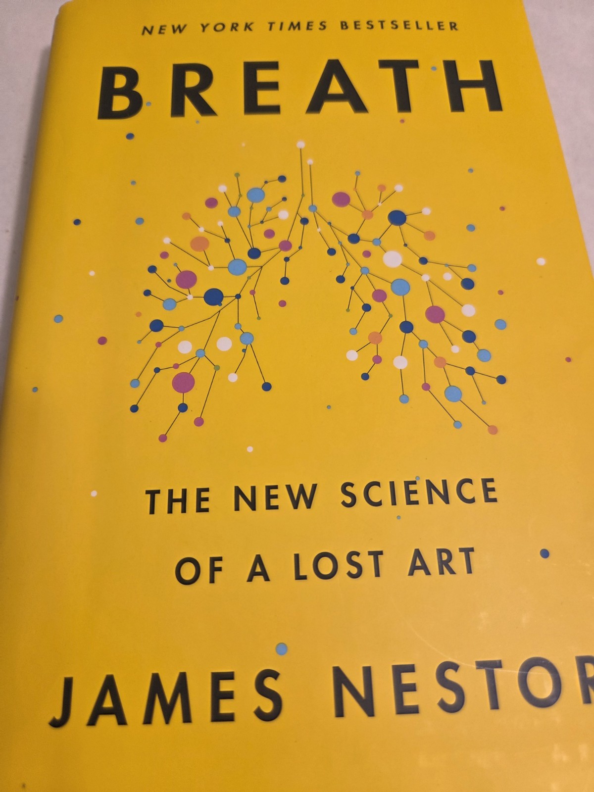 Breath: The New Science of a Lost Art – James Nestor (HC) VERY GOOD Clean Copy