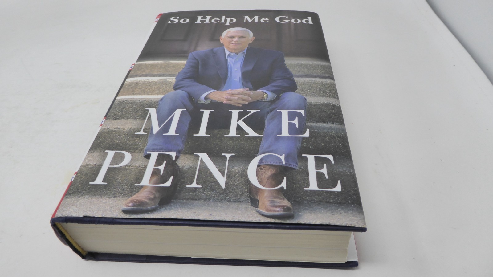 *SIGNED* So Help Me God by Mike Pence (2022, Hardcover)