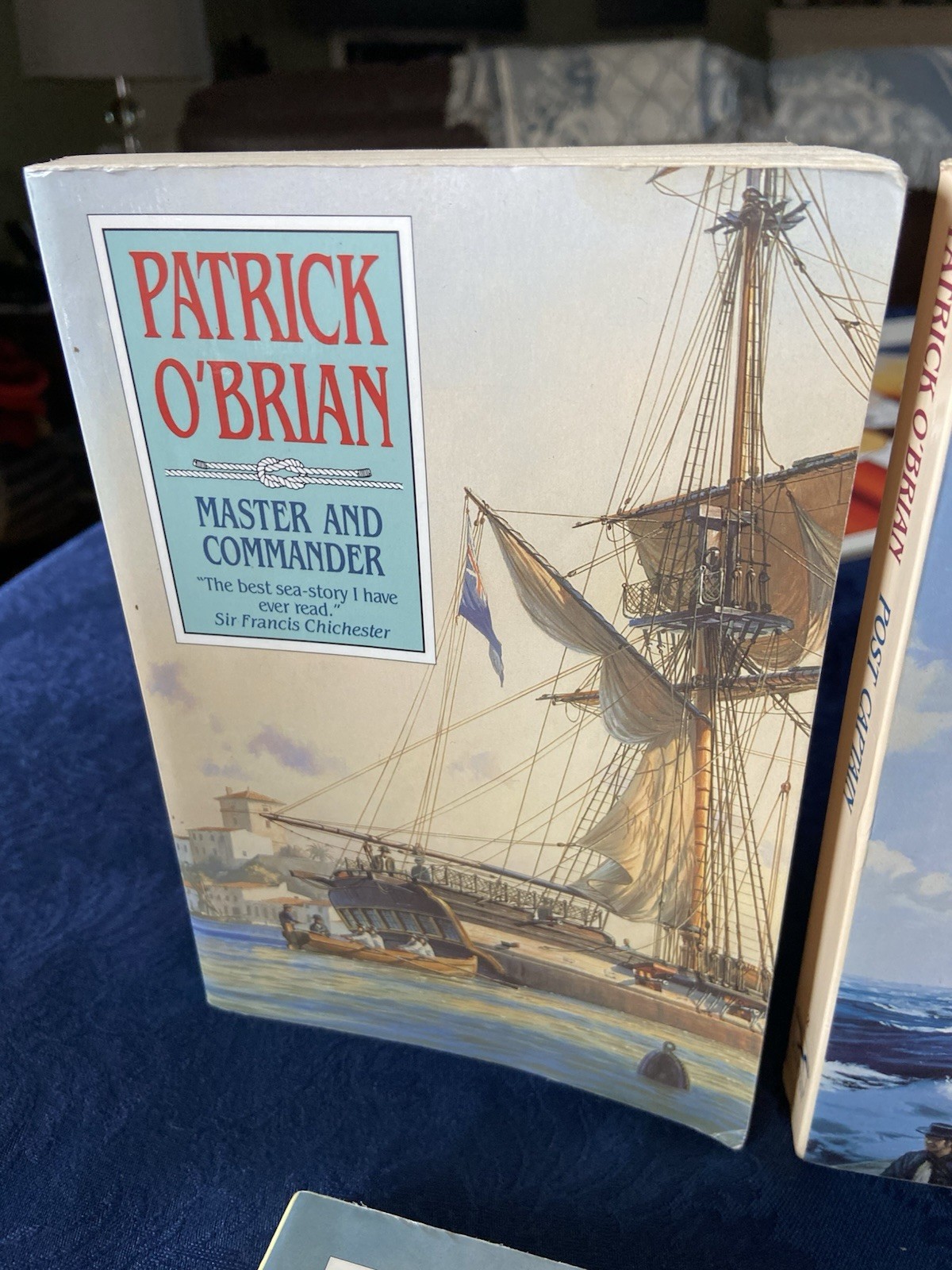 Lot of 7 Patrick O’Brian Aubrey Maturin Series Books 1-3, 7, 13-15 VG TPB FREESH