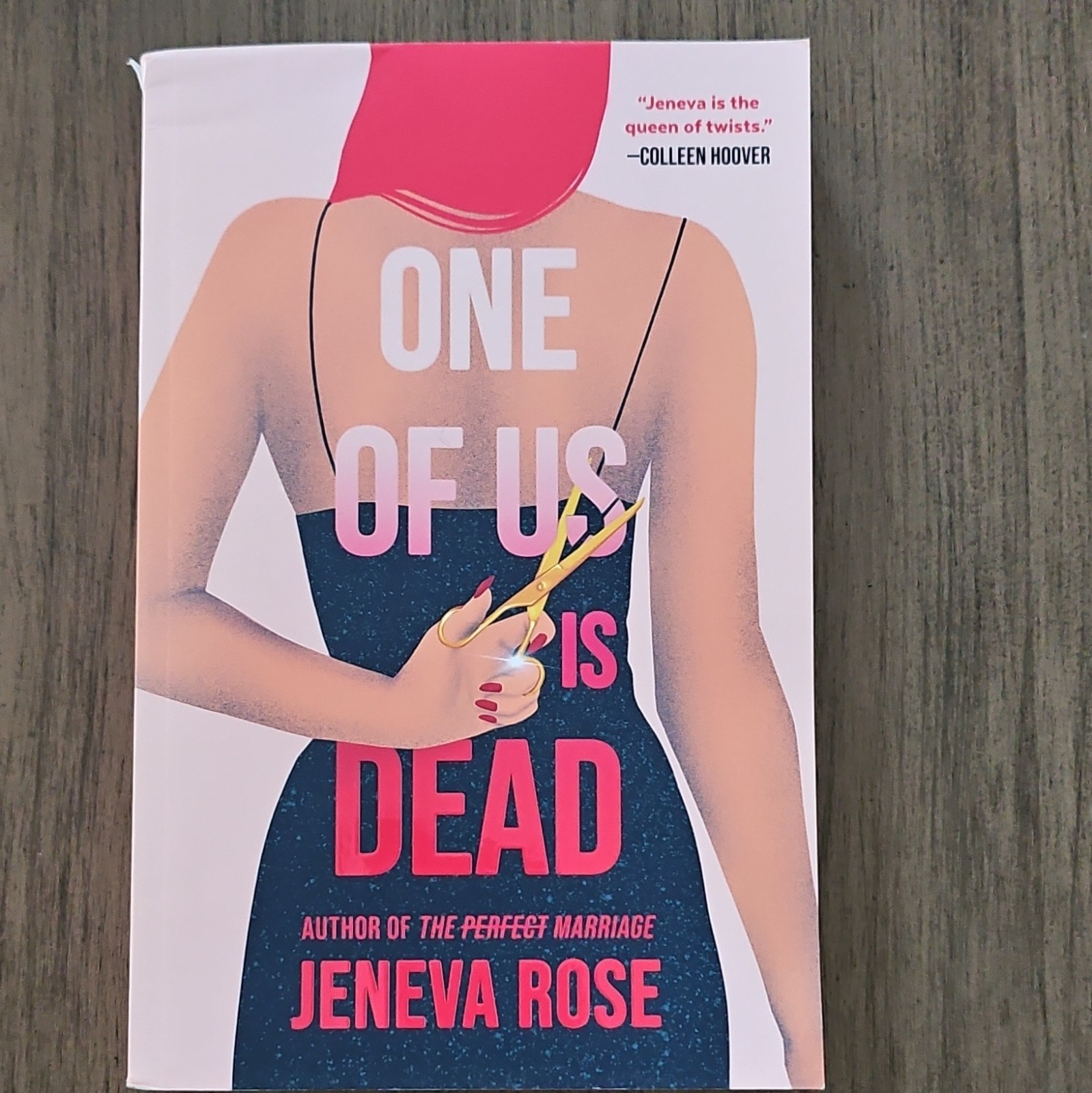 Jeneva Rose One of Us Is Dead Paperback Blackstone Fiction Novel Friendship