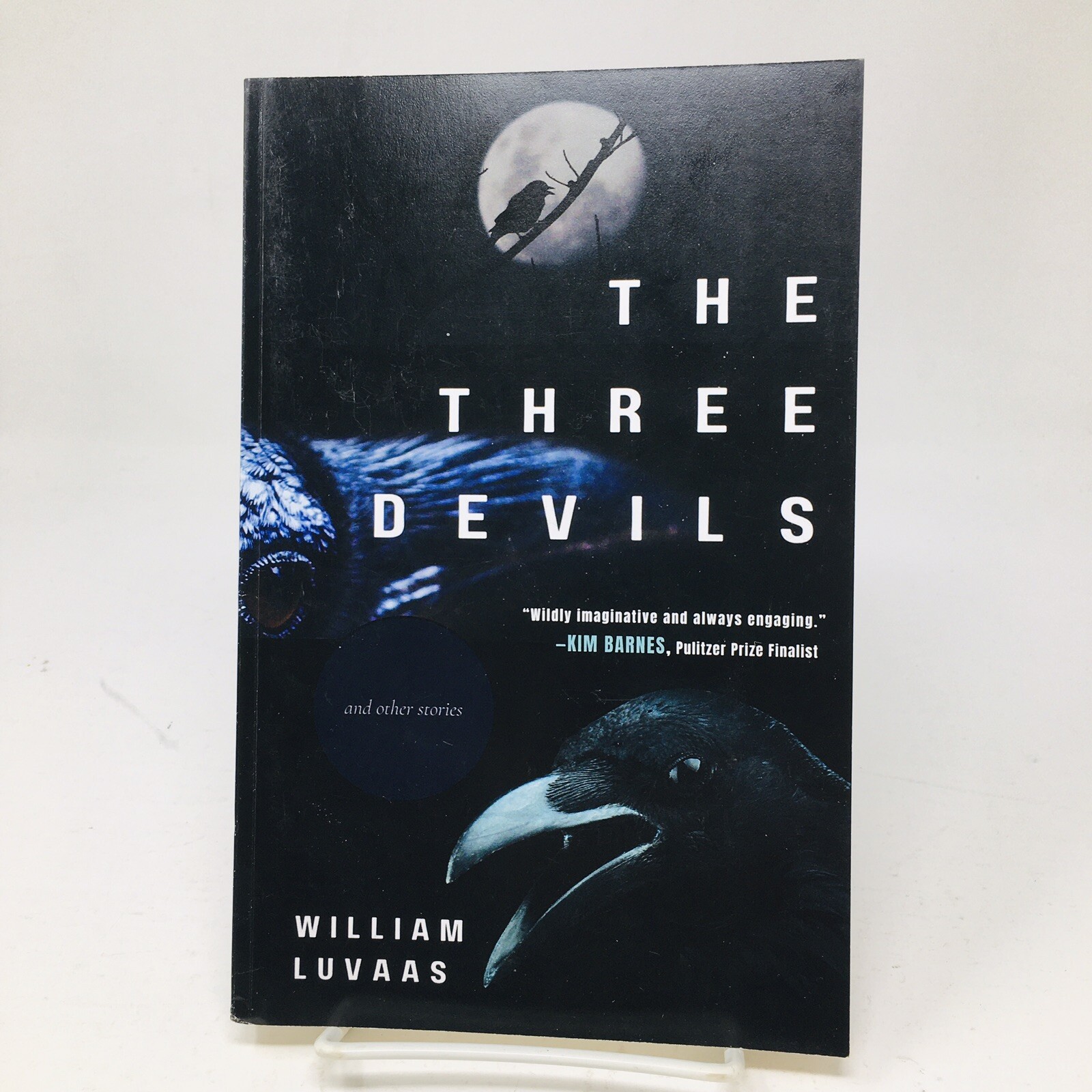 Three Devils ARC by William Luvaas Dystopian Stories Fantasy Climate Doom Proof