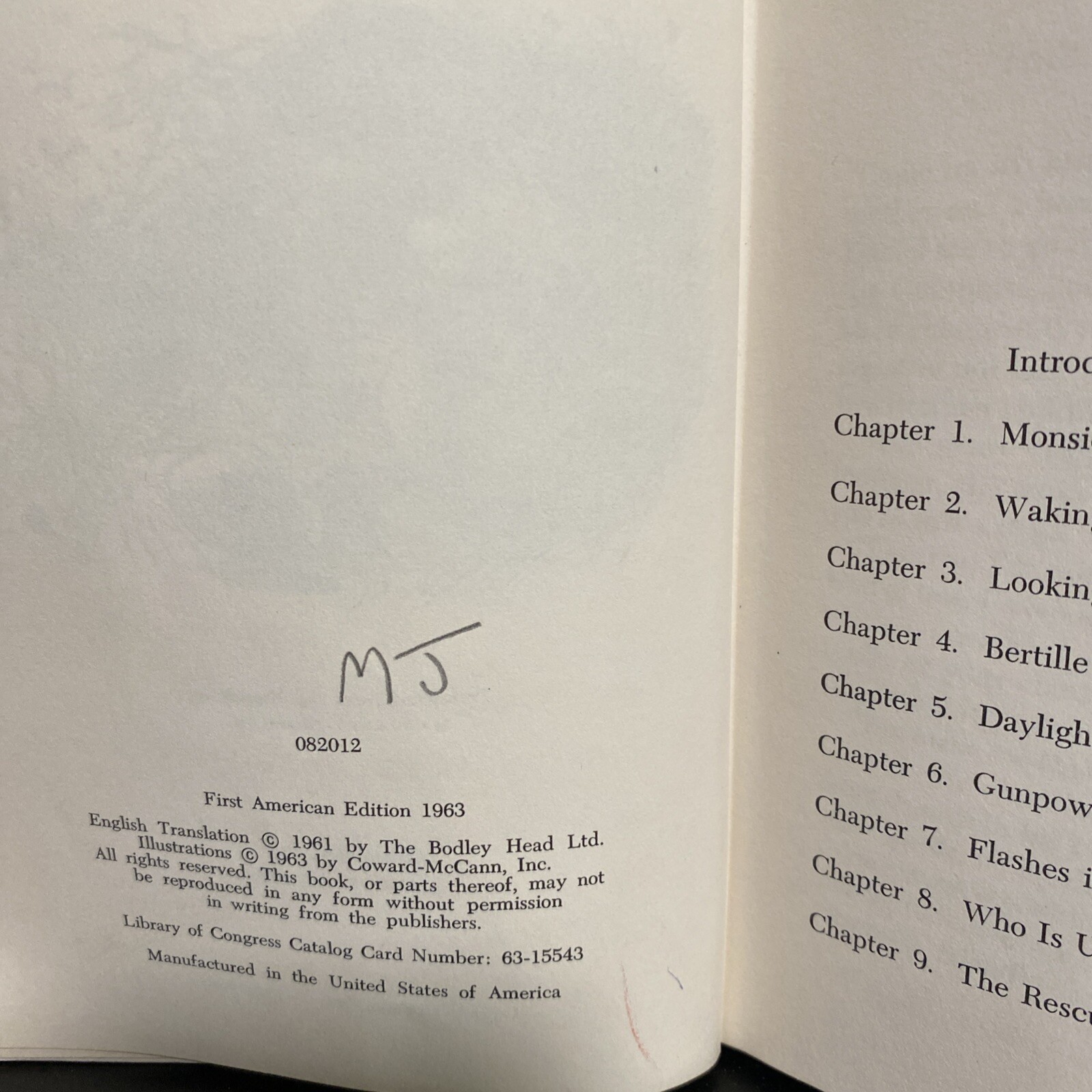 Landslide by Veronique Day First American Edition 1963