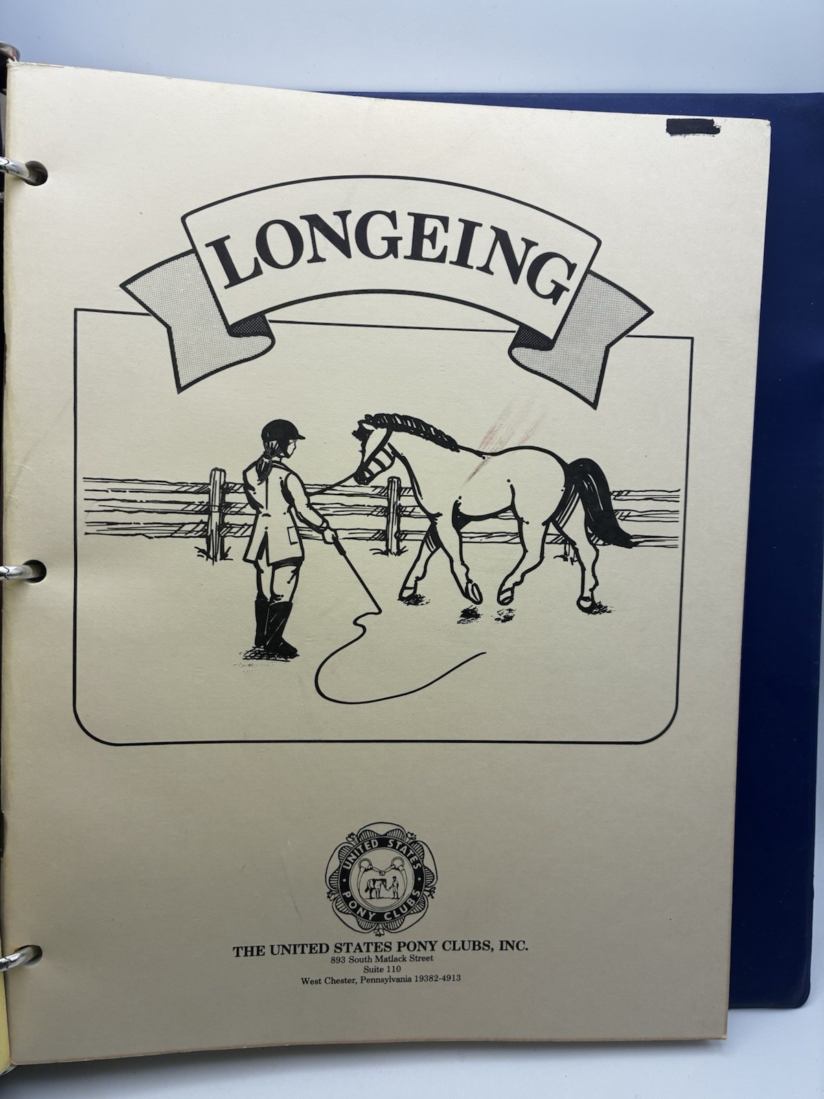 Vintage 6 United States Pony Clubs Horse Care Booklets Bandaging Longeing Condit