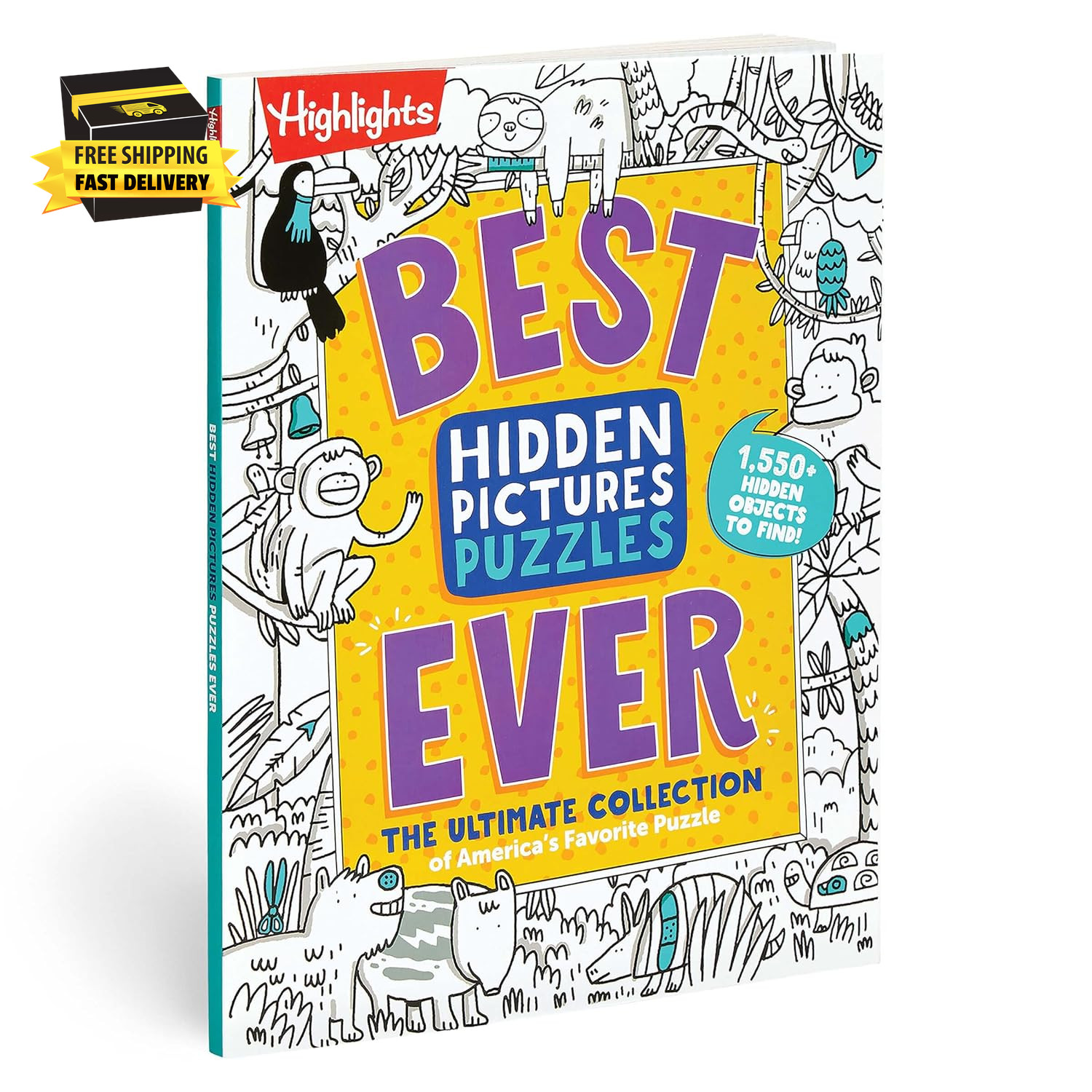 Best Hidden Pictures Puzzles EVER: Find over 1,550 Hidden Objects in Highlights