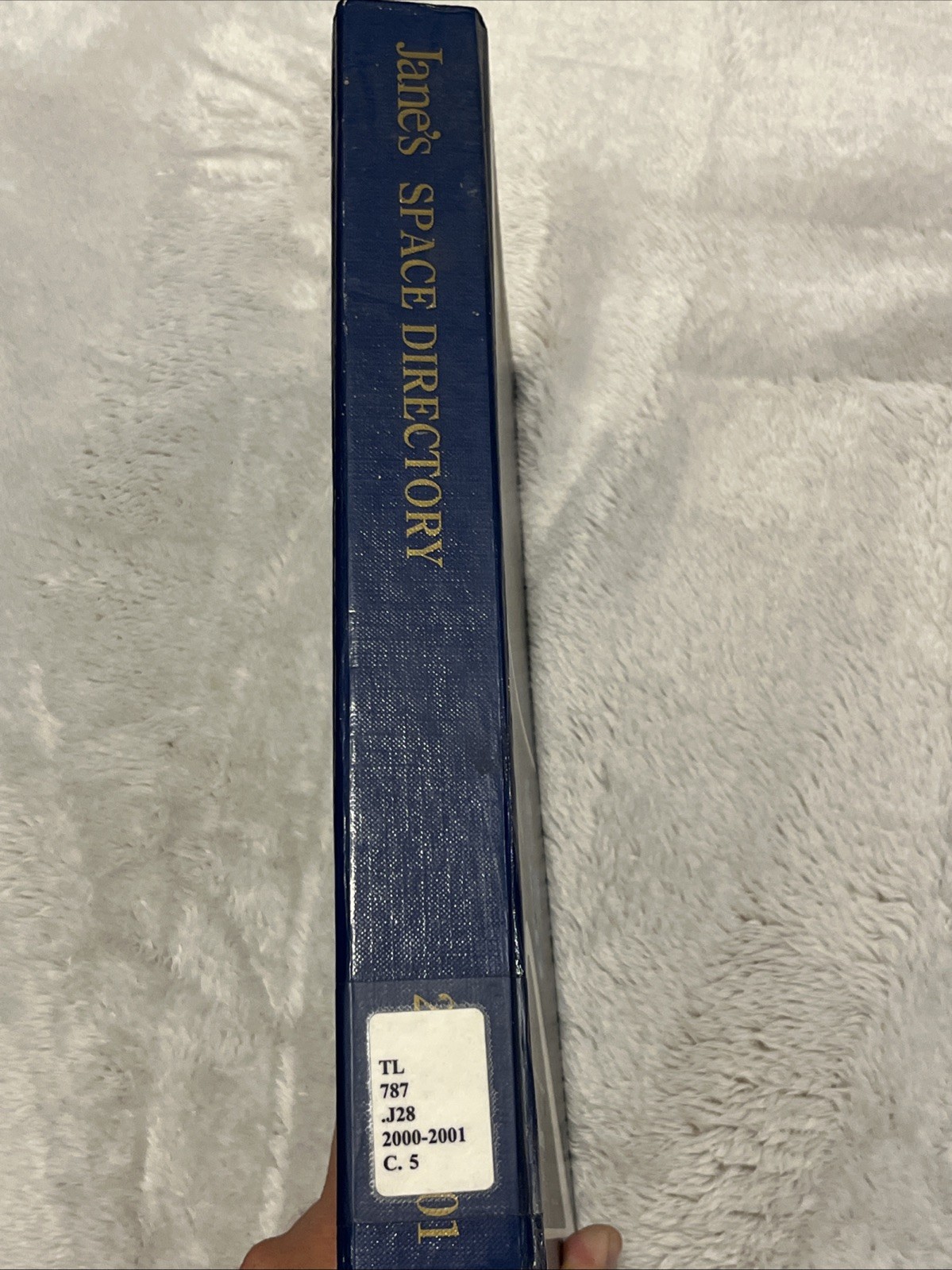 Jane’s Space Directory 2000-2001 16th Edition Former Library Reference Book