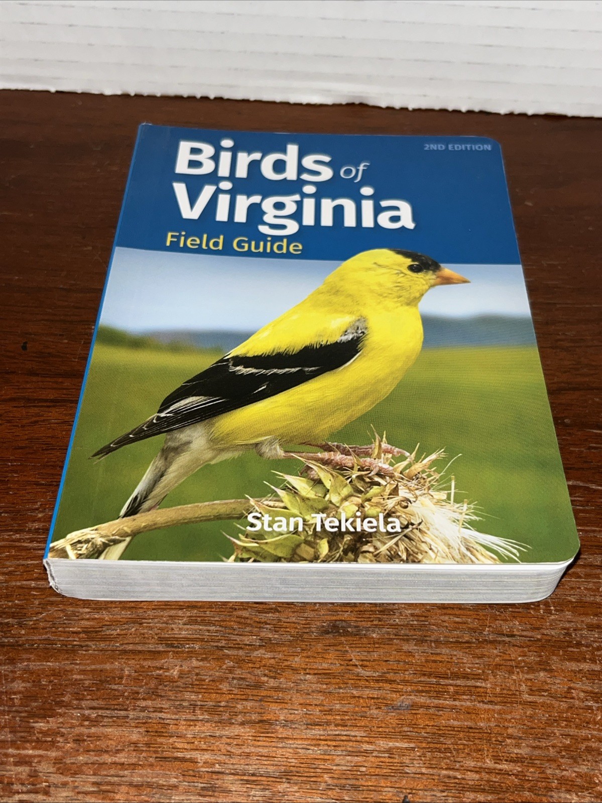 Birds of Virginia Field Guide (Identification) Stan Tekiela – New – Spine Wear