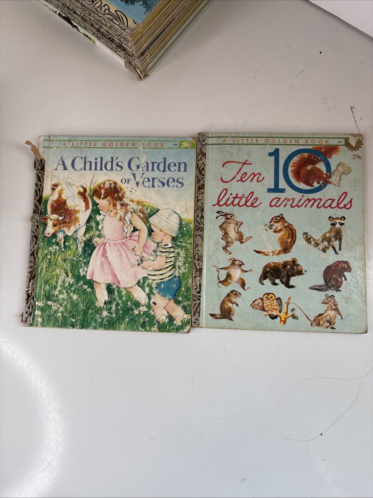 Lot of 25 Little Golden Books Vintage 1940’s To 1980’s Fair Condition