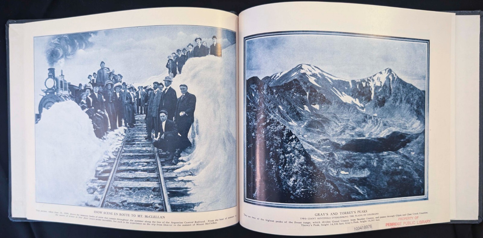 Over the Loop. Reprint of 1910 Original Photo Book Hardcover Library Binding