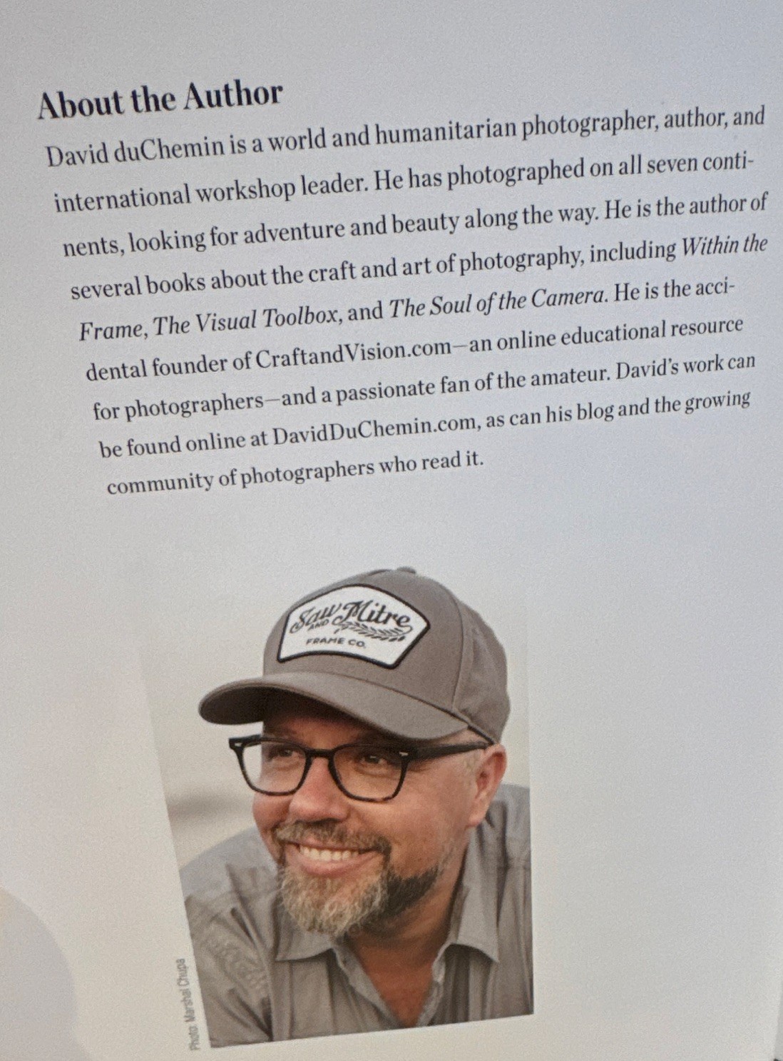 Within the Frame by David duChemin (2019, Hardcover, 10th Anniv Ed)