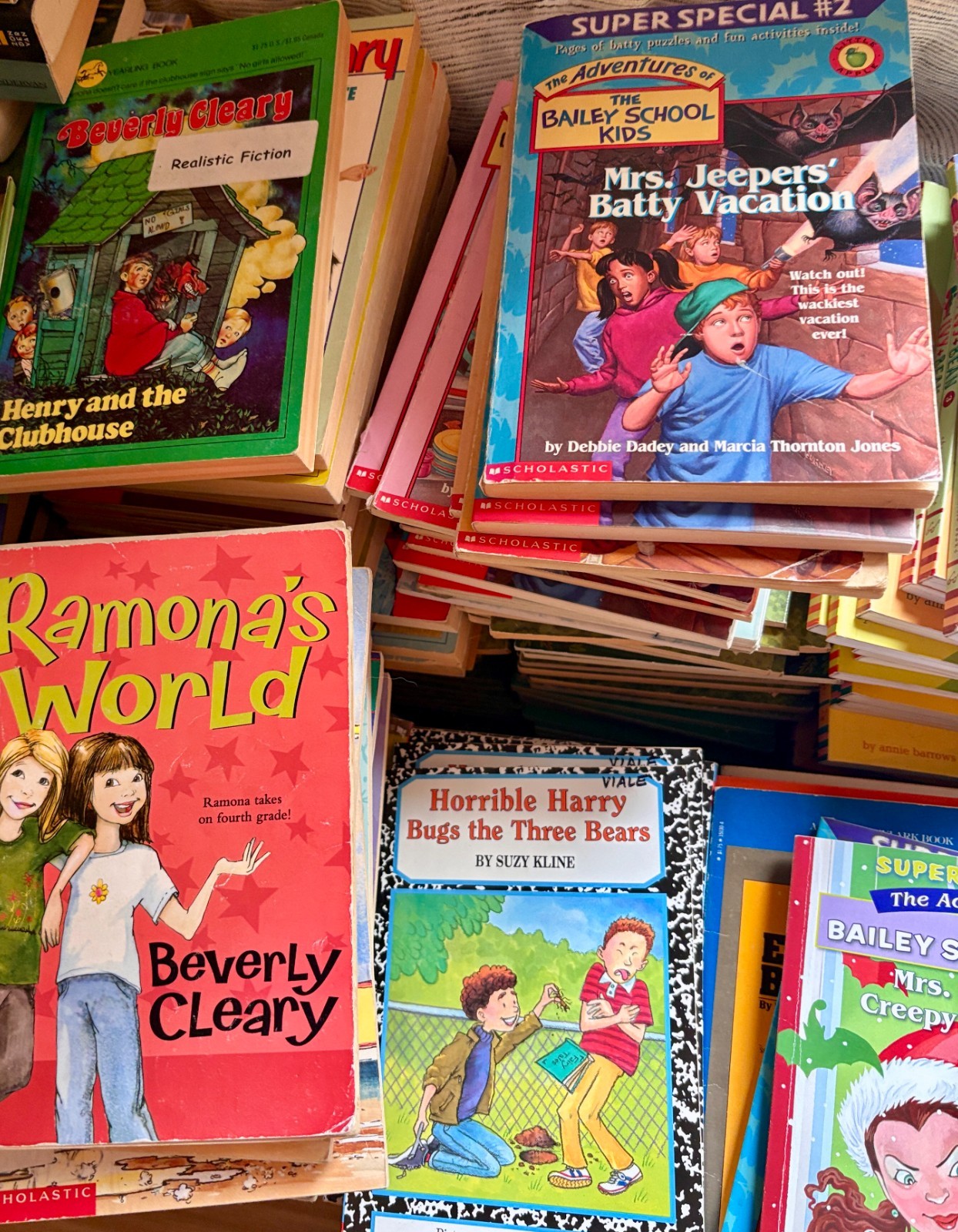 Lot of 30 Kids Early Chapter Books Readers Instant Library Paperback Bundle