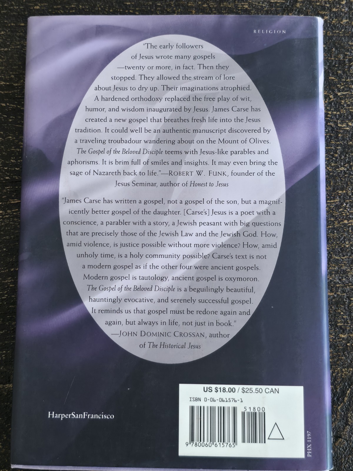 The Gospel of the Beloved Disciple by James P. Carse