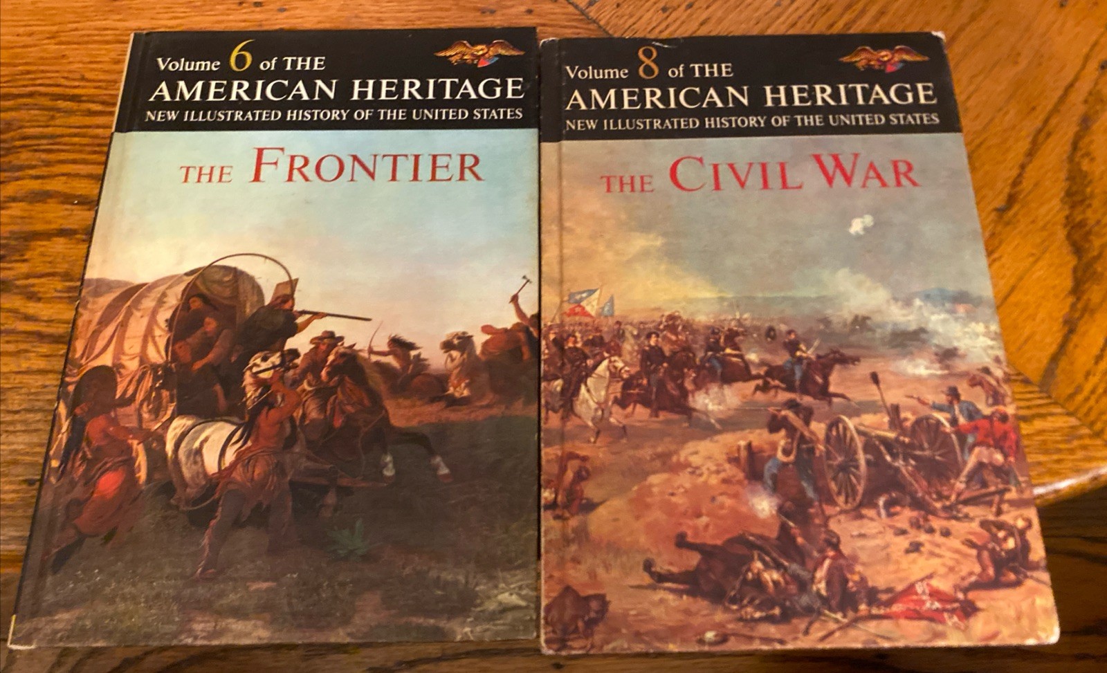 American Heritage History of the United States Lot Of 9 SET Dell Books