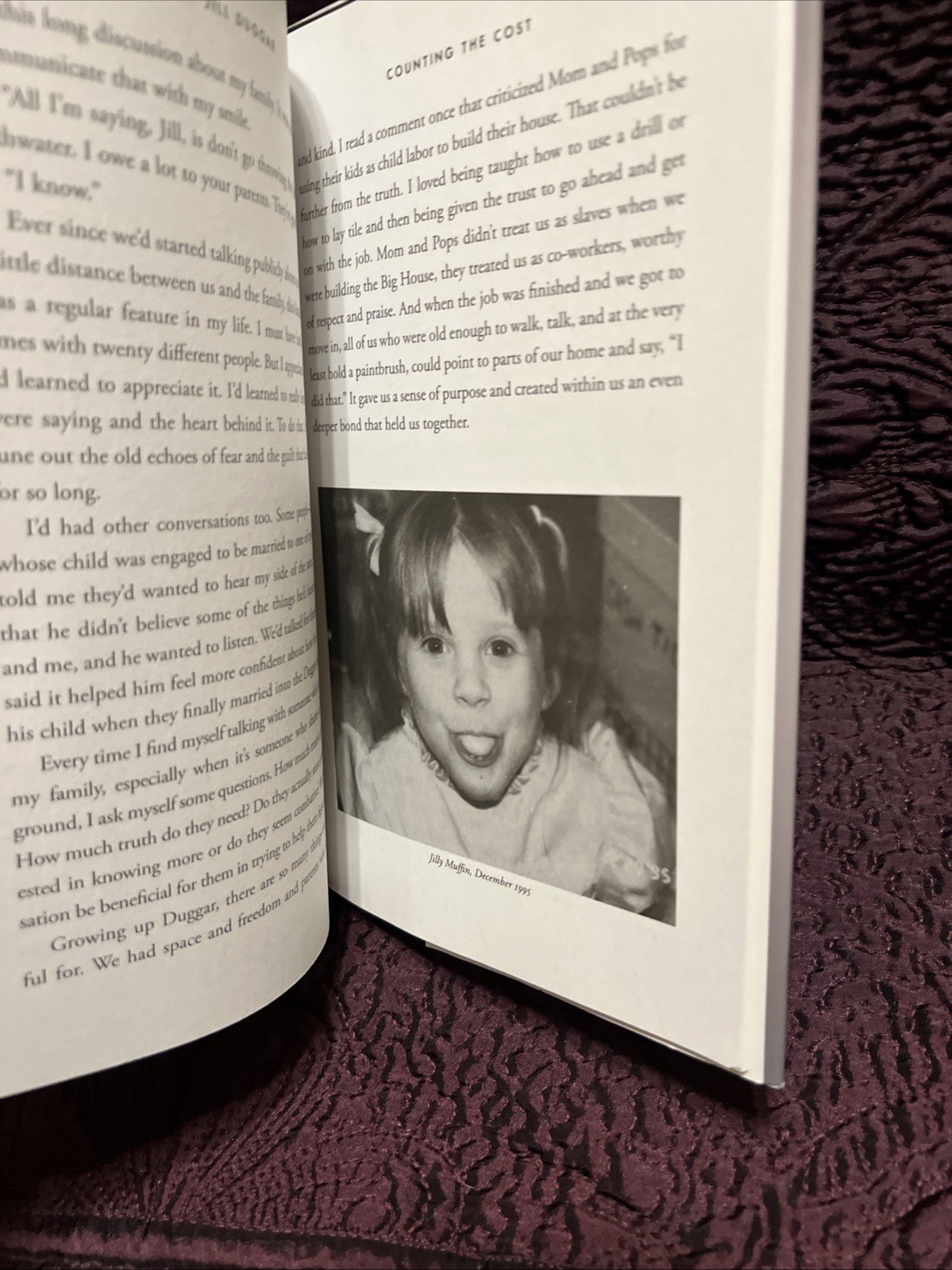Counting the Cost Hardcover A Memoir By Jill Duggar 2023 Brand New 19 Kids Count