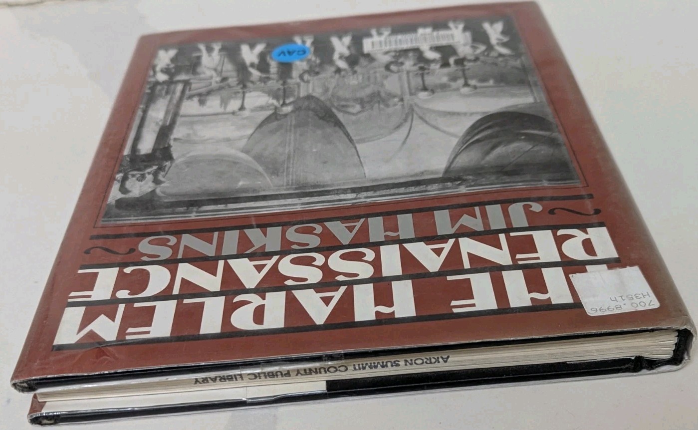 1996 Harlem Renaissance Jim Haskins HC Photos 192p Good Former Library Book