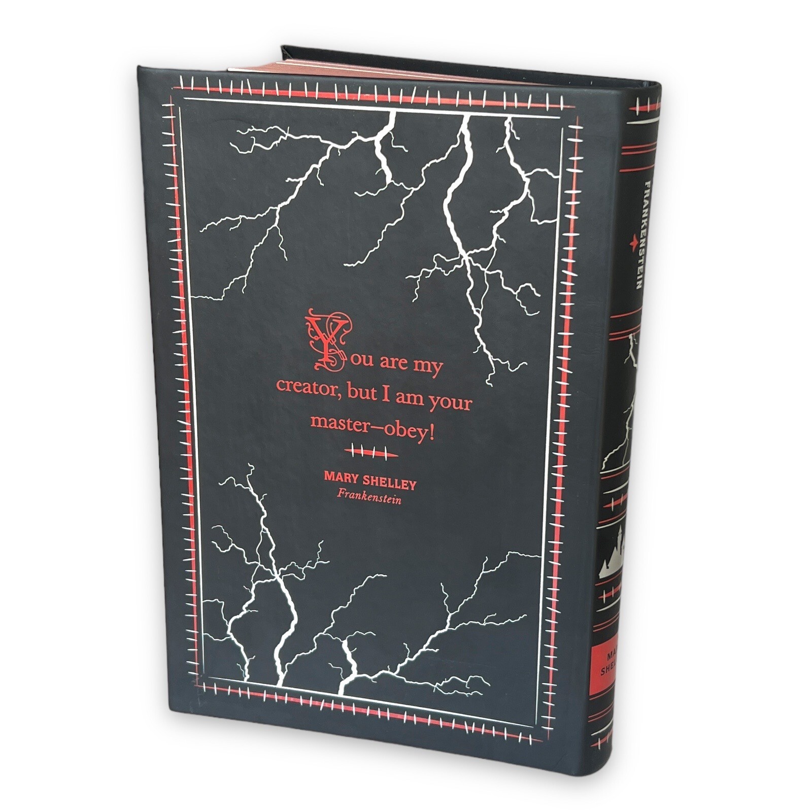 FRANKENSTEIN by Mary Shelley Deluxe Flexi Bound Faux Leather Gift Special Book