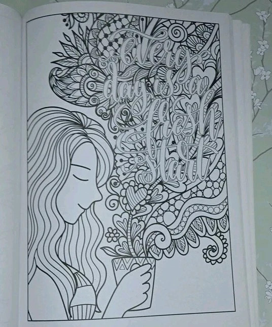 Bendon Love This Life Advanced Coloring Book PB Illustrated Adult * BRAND NEW *