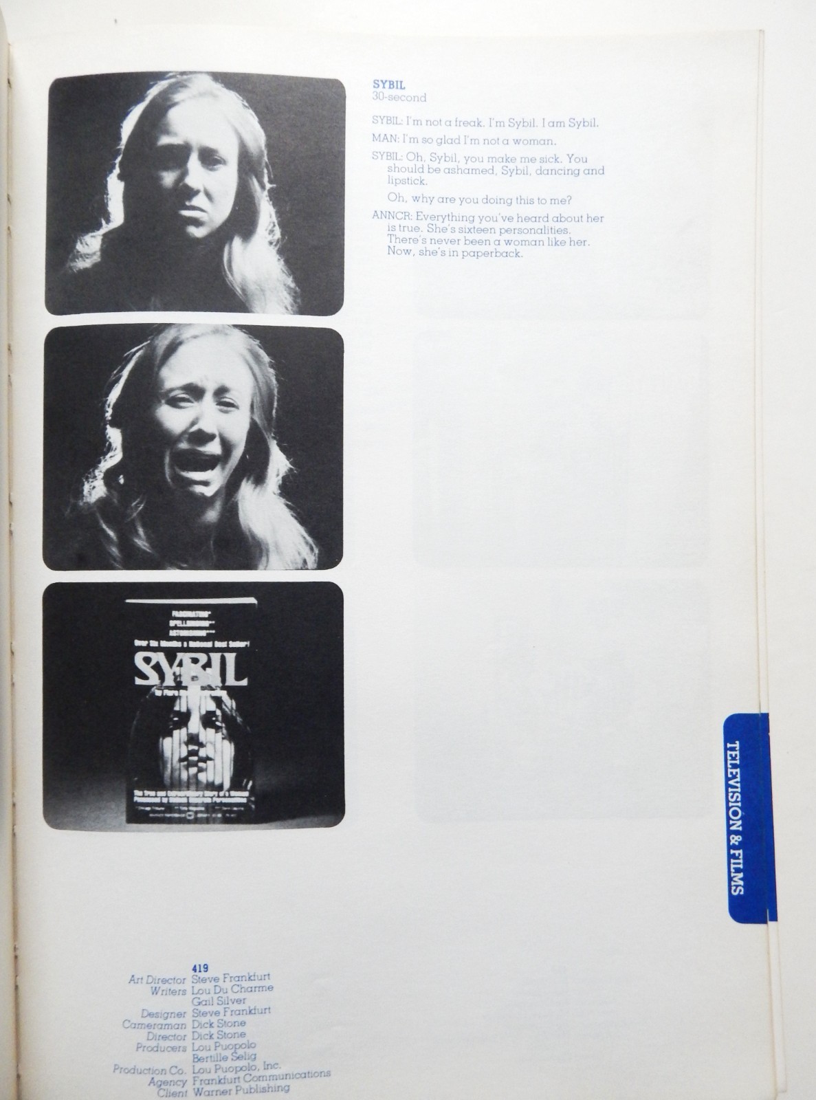 54th Art Directors Annual of Advertising Editoial & Televisioin Art Design 1975