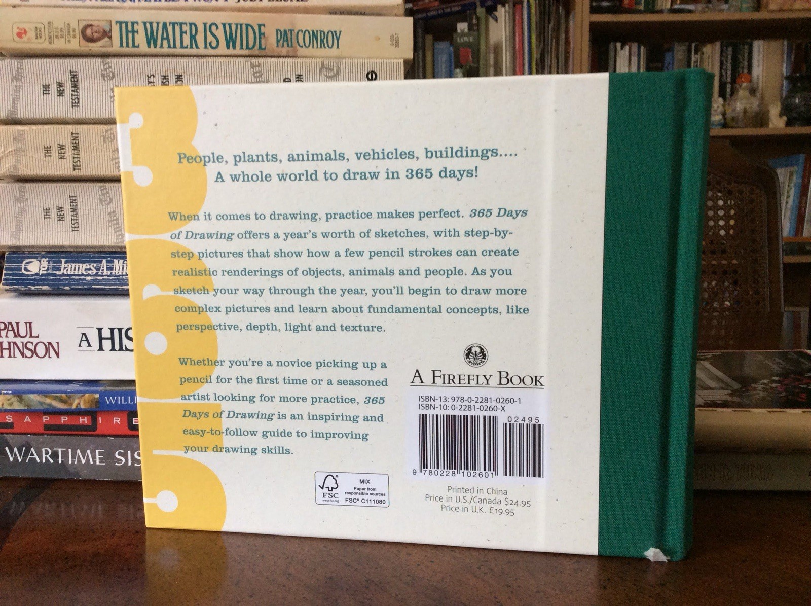 365 DAYS OF DRAWING By Lise Herzog – Hardcover Like New