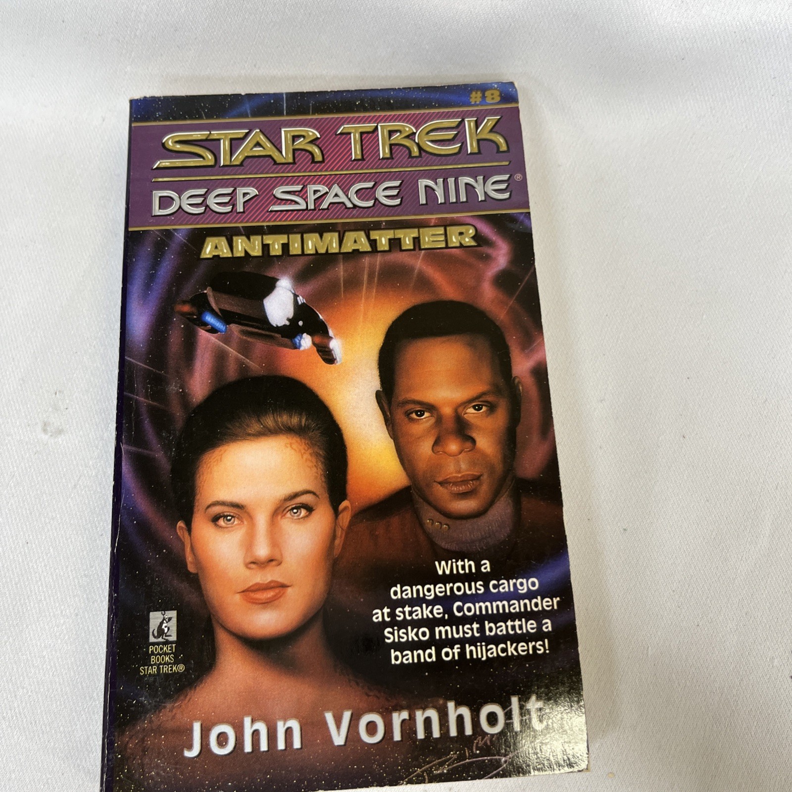 Star Trek Deep Space Nine Paperback Novels Lot of 7- “Warped” +#2,3,8,12,16,24