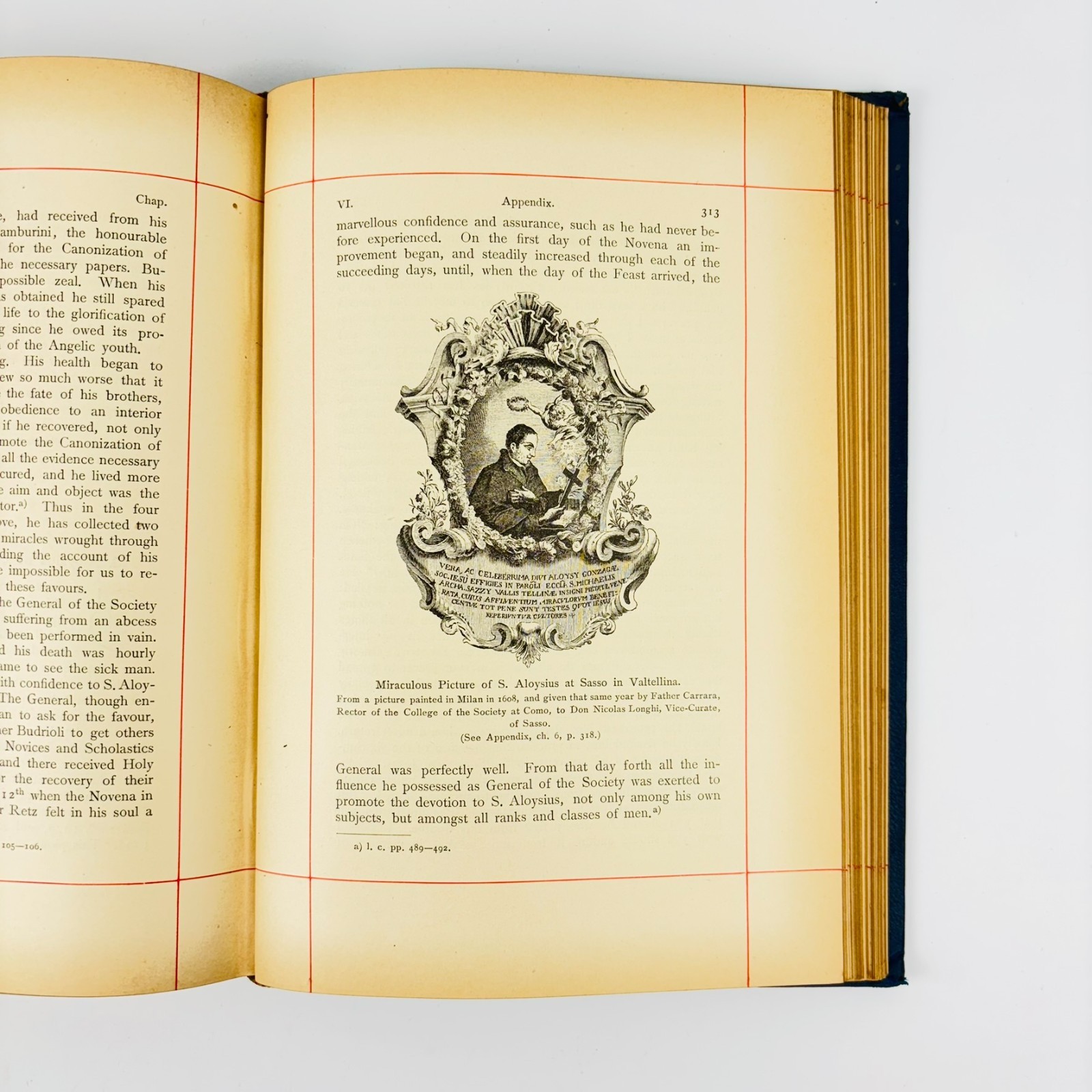 Life of Saint Aloysius Gonzaga 1591 – 1891 Cepari 1891 First Edition Gilt Edges