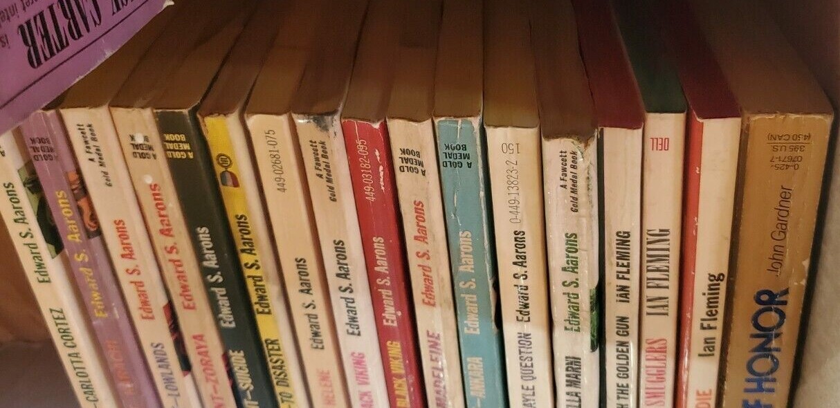 Espionage Books James Bond Sam Durell Nick Carter Complete Your Collection #1