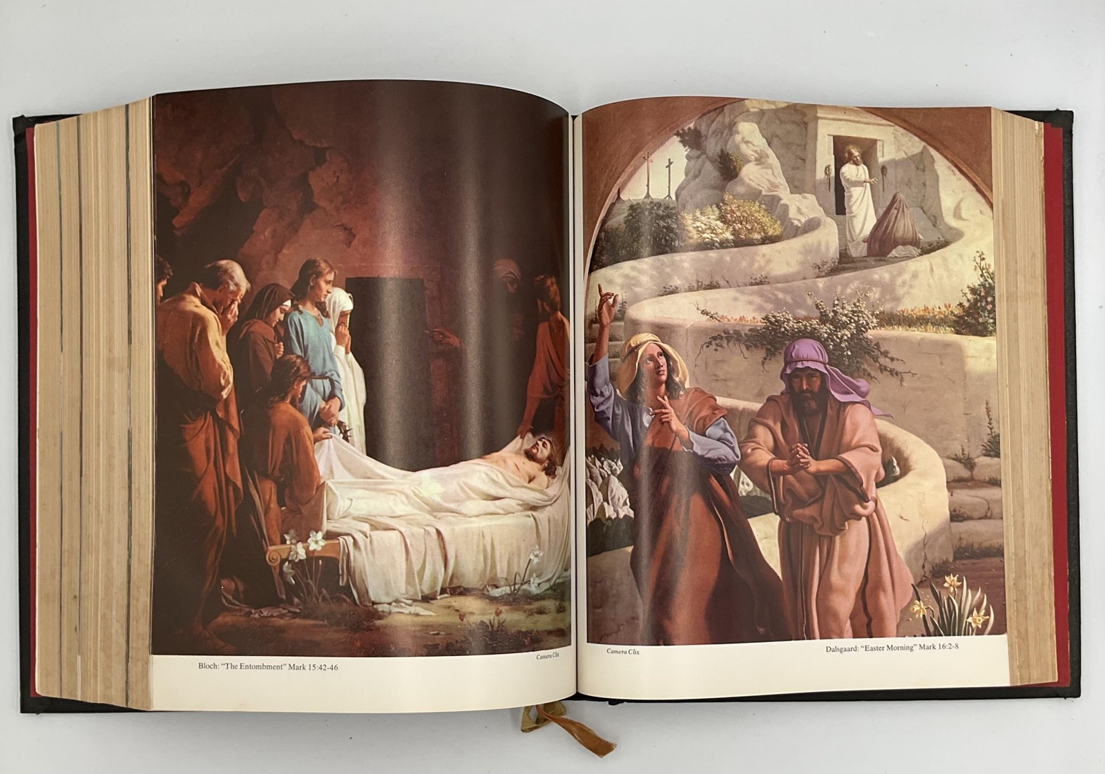 Holy Bible Family Heritage Edition King James Version Illustrated HC Black