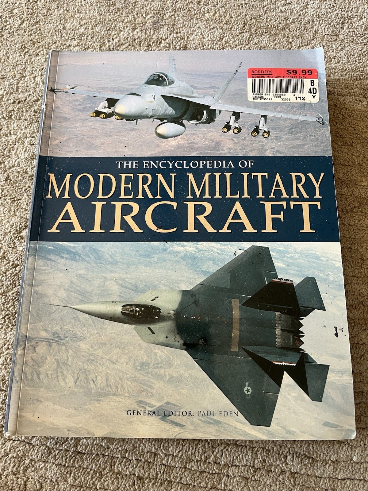 Amber Books Encyclopedia of Modern Military Aircraft HC Illus Paul Eden