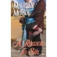 A Reason to Sin – Maureen McKade – Good – See condition notes
