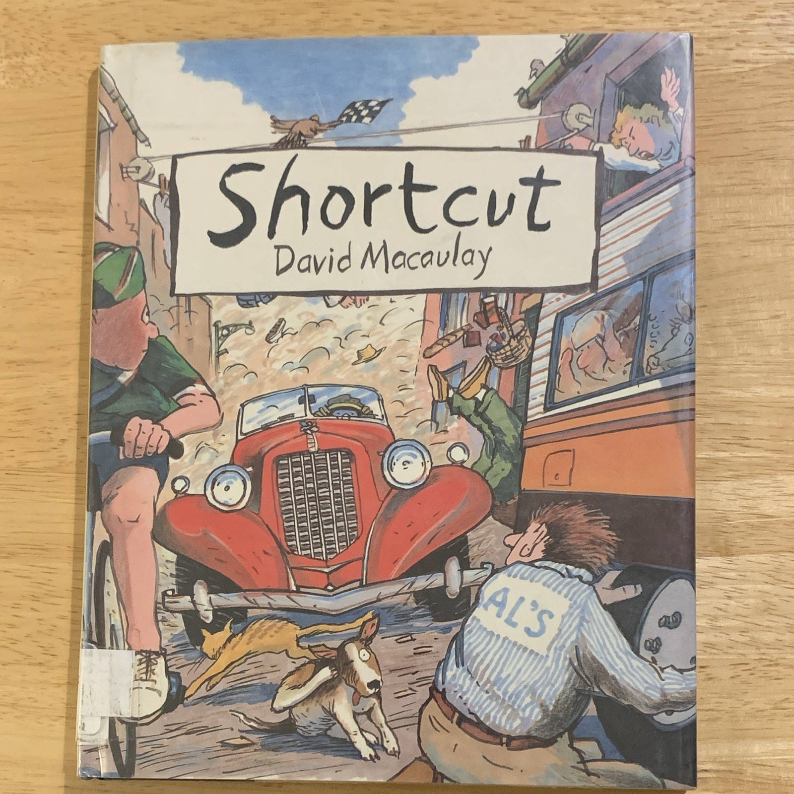 David Macaulay Shortcut Hardcover 1995 Houghton Mifflin Walter Lorraine DJ