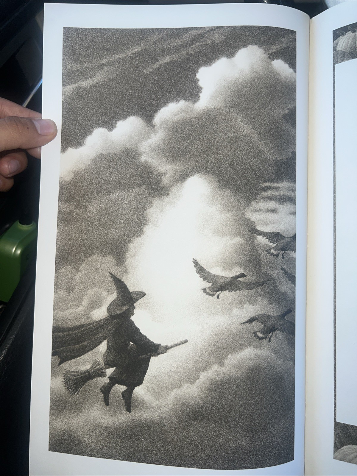 The Widow’s Broom – Hardcover By Van Allsburg, Chris – First Scholastic Edt 1993