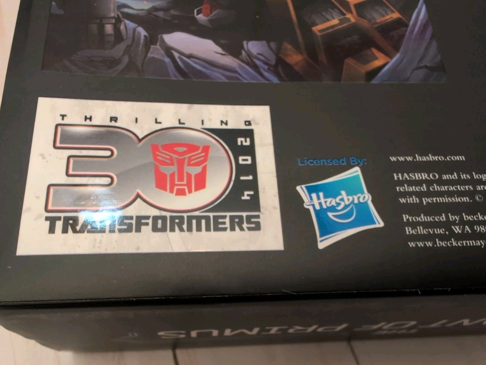 2013 Transformers The Covenant of Primus Deluxe Hardcover by Justina Robson