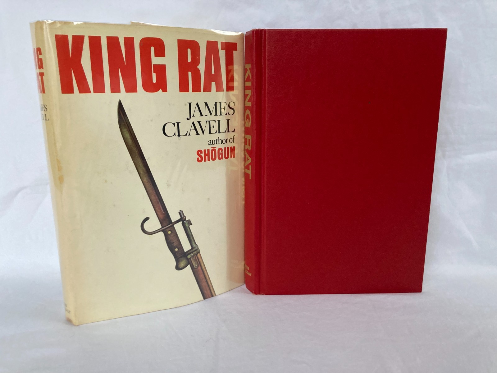 King Rat – James Clavell – 1962 BCE HC Atheneum DJ + Clear Cover