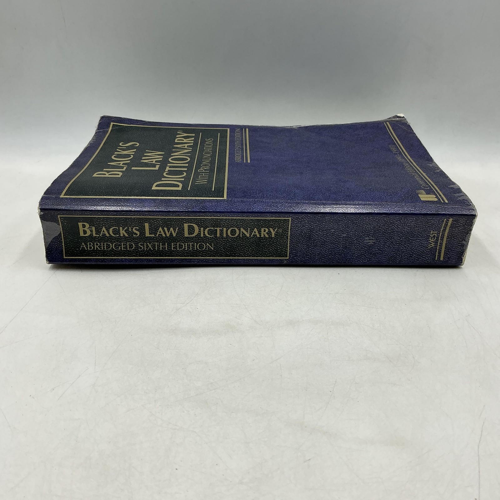 Vintage Black’s Law Dictionary With Pronunciations Henry Black Blue PB 1994 Law