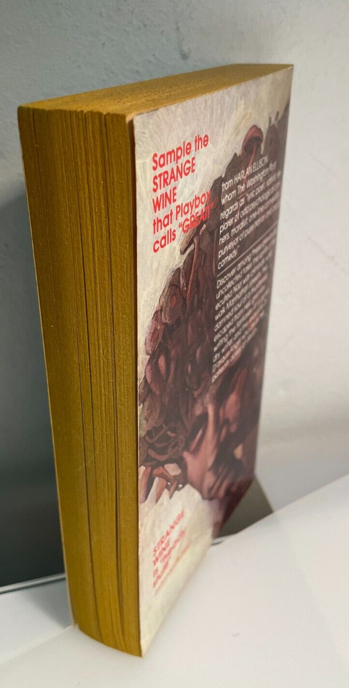 Strange Wine by Harlan Ellison Warner Books Paperback 1st Printing 1979