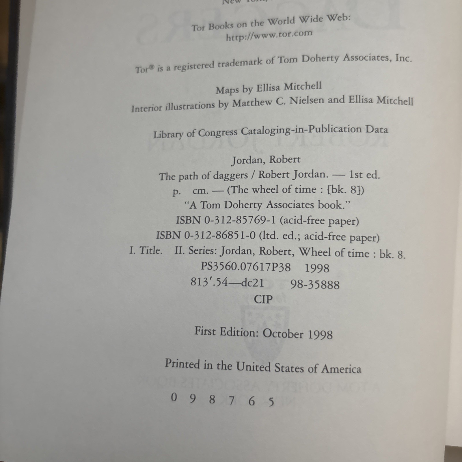 robert jordan hardcover lot Of 11 Books No Dust Jackets