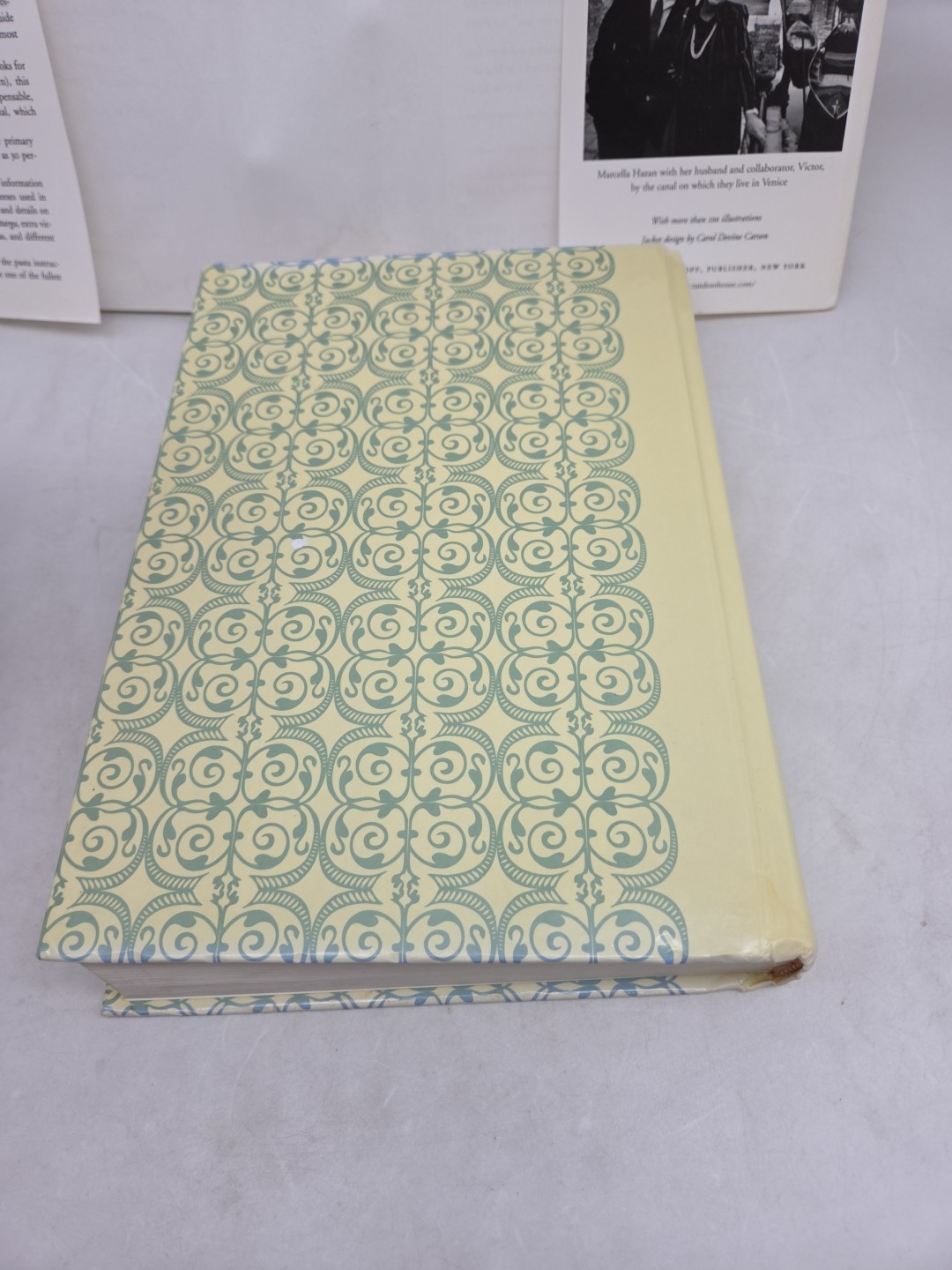 Marcella Hazan Essentials of Classic Italian Cooking (2000, LATER PRINT, HCDJ)