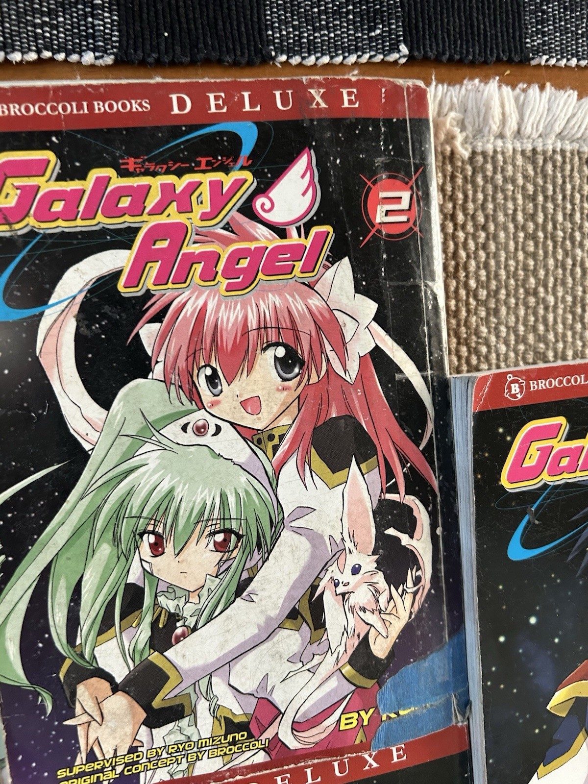 Galaxy Angel Manga – COMPLETE Set Volumes #1–5 | English | 2004 | OOP