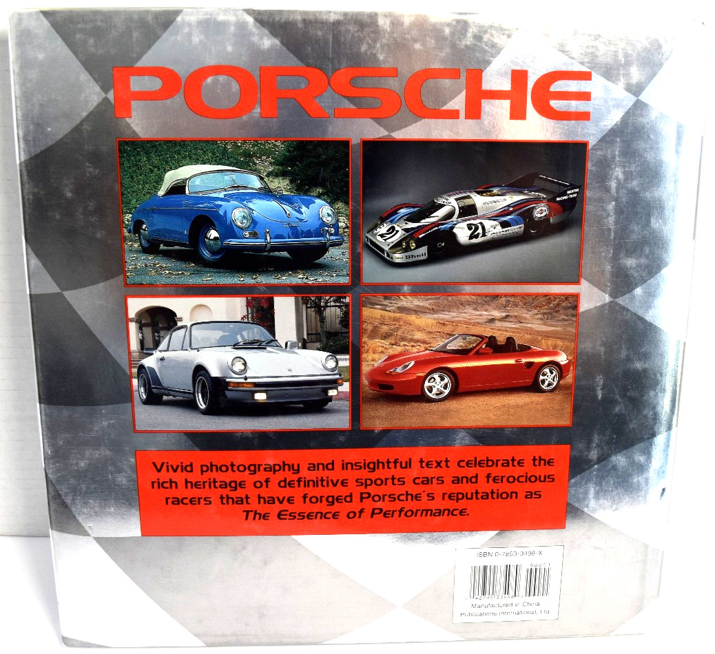 PORSCHE: The Essence of Performance – Book 914* 928* 911* 944* 924* *GOOD*