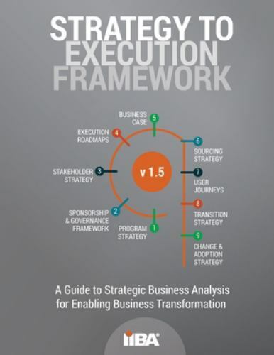Strategy to Execution Framework version 1.5 by Iiba, Iiba, Like New Used, Fre…