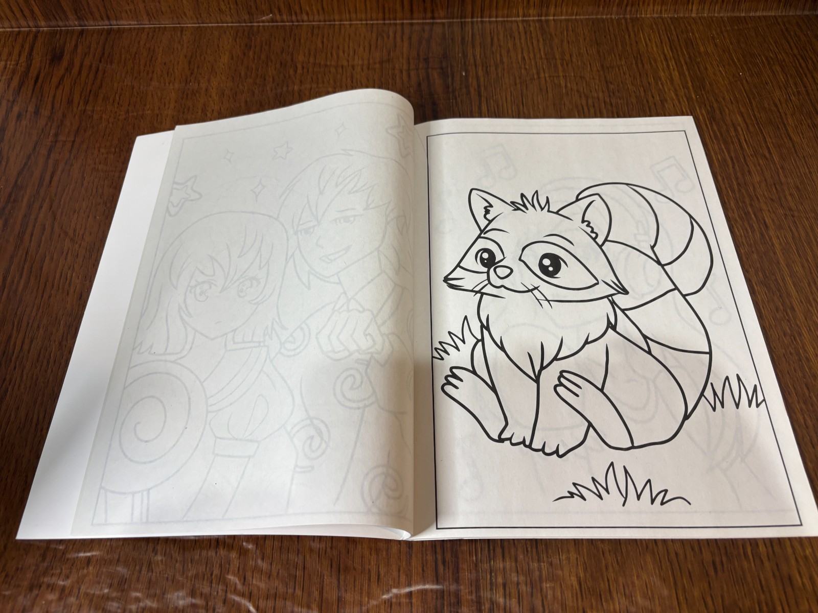 Crown Jewlz Anime Kawaii Themed Coloring Book