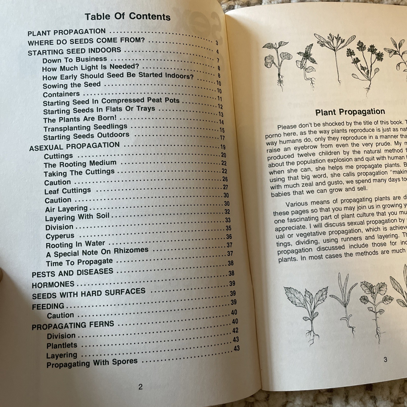 1976 Sex and the Single Plant Propagation Booklet Rex Mabe Potpourri Press