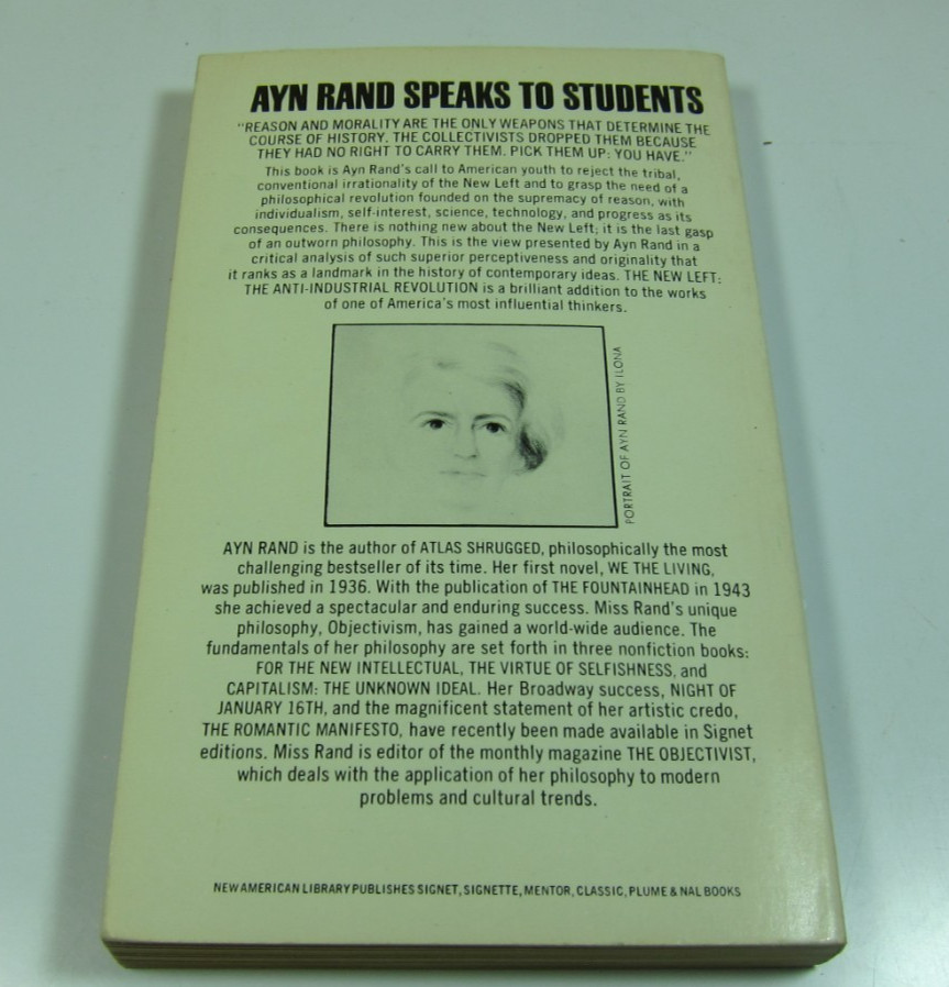 9 Books by Ayn Rand (Philosopher and Author)