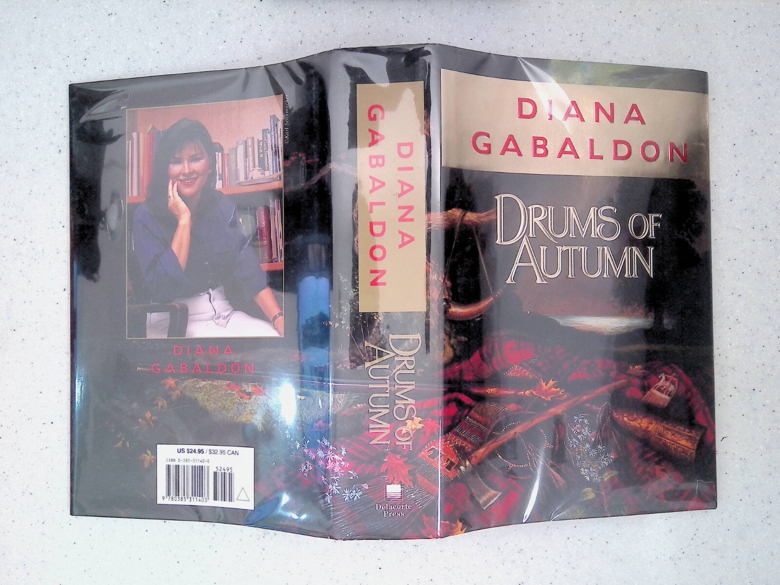 Drums of Autumn by Diana Gabaldon, Outlander, Signed, 1st Edition,Hardcover,1997