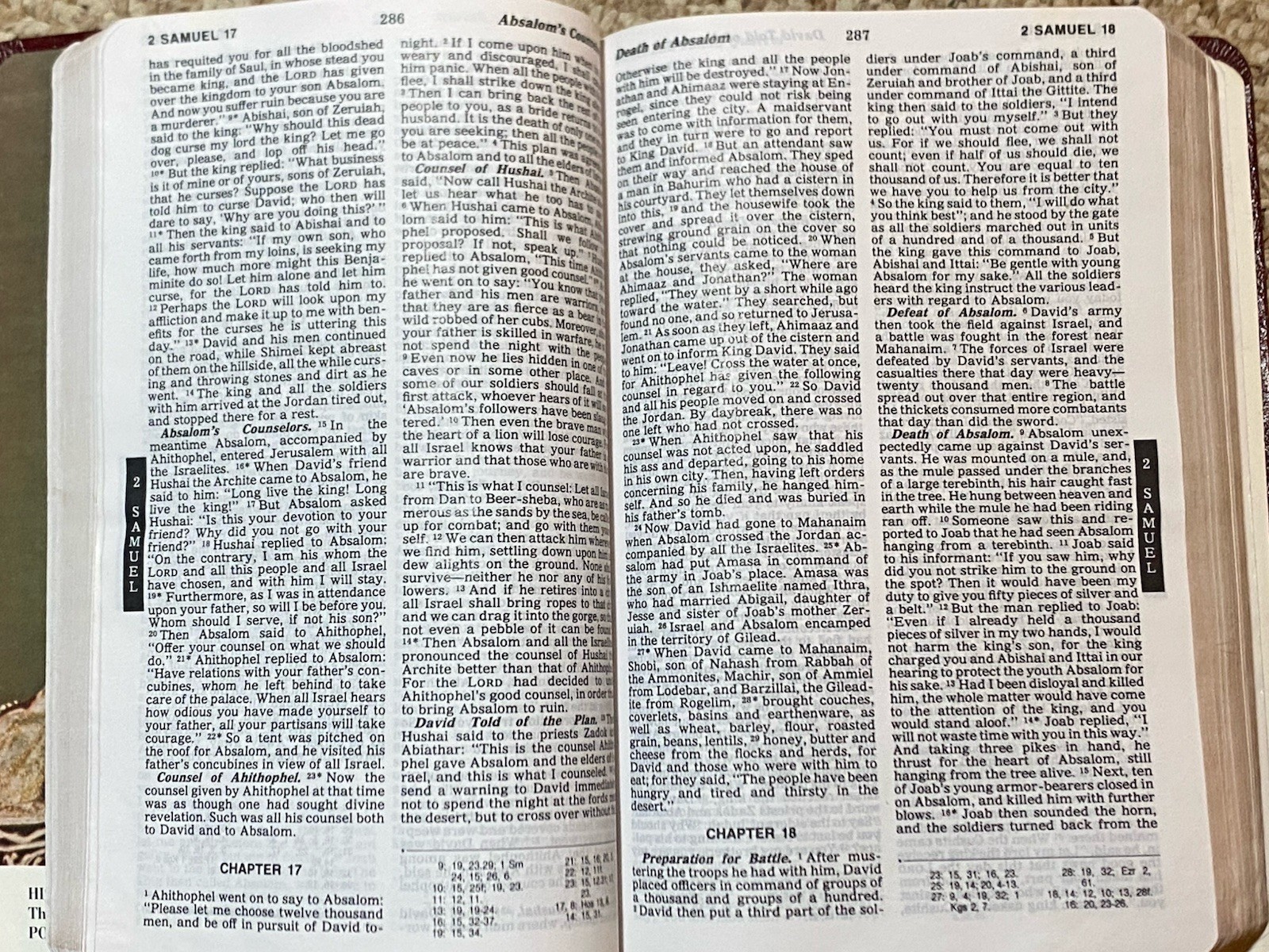 1987 New American Bible Holy Bible Catholic Bible Press 9055NBG Bonded Leather