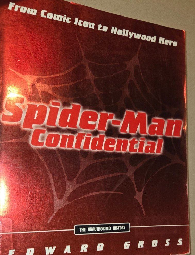 Spider-Man Confidential Softback Book 2002 7X9