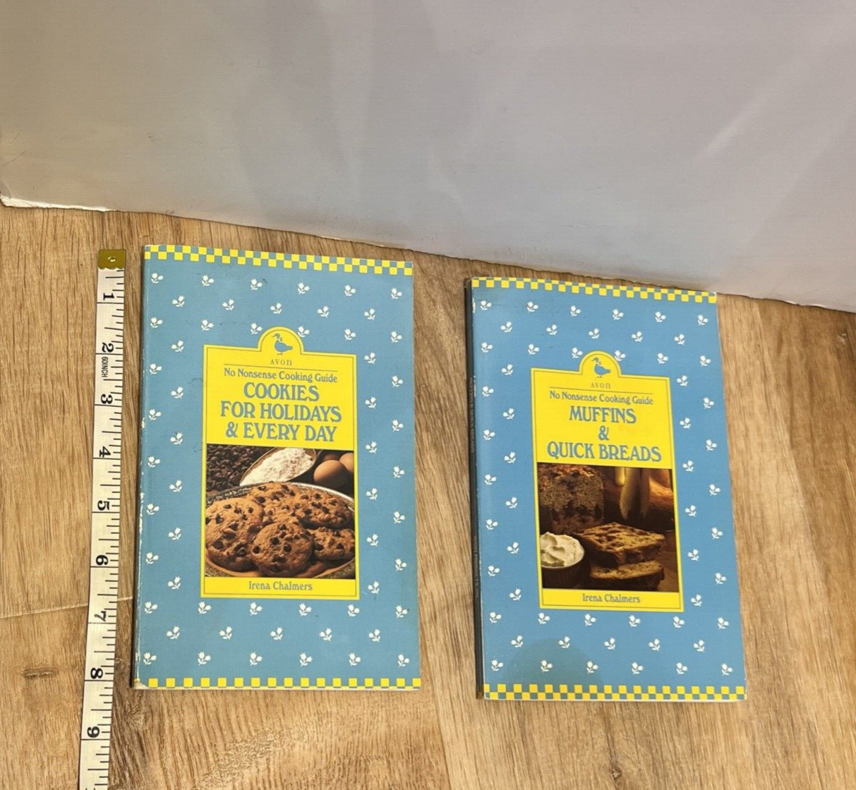 Vintage Avon Paperback Set Of Baking Culinary Cookbooks by Irena Chalmers 1980’s