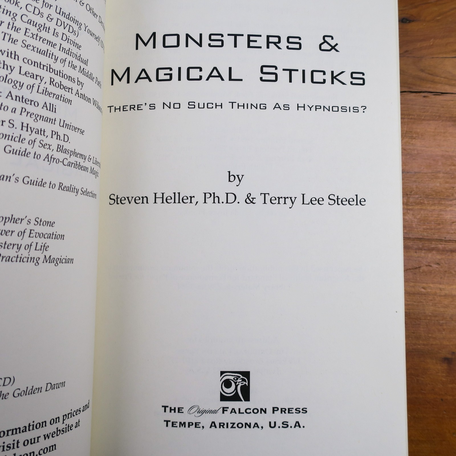 Hypnosis NLP Ericksonian Consciousness Robert Anton Wilson PB Book