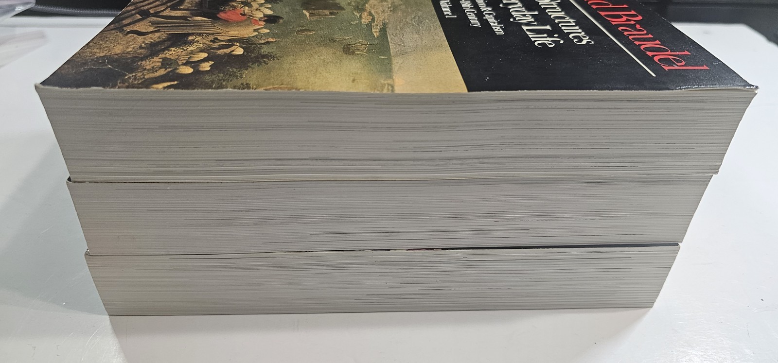 Civilization & Capitalism 15th-18th Century 3 Vol Set by Fernand Braudel