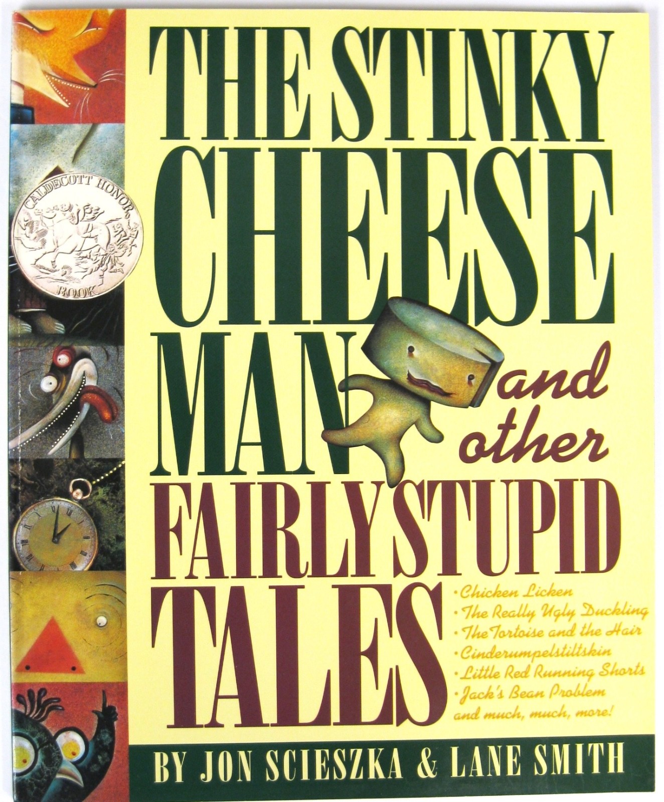 THE STINKY CHEESE MAN Jon Scieszka 4 BOOKS for Leveled Guided Reading
